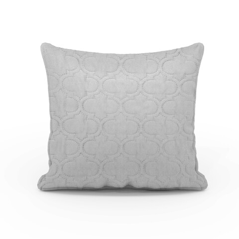 Fata de perna Maroko Srebro, Fashion Goods, 45x45 cm, microfibra, gri
