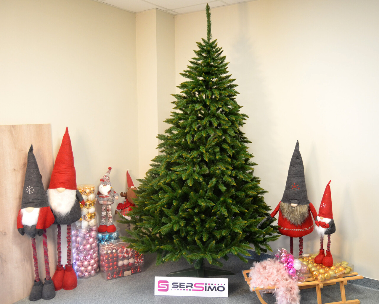 Brad artificial Christmas Deluxe by Sersimo, Himalaya, 240cm — imaginea 2