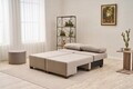 Canapea extensibila 3 locuri, Atelier del Sofa, 613LFS1117, Crem