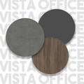 Corp biblioteca, Locelso, VS4, 75.5x160.8x44.5 cm, Maro / Gri / Antracit