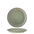 Farfurie desert, Bloomingville, Latina, 20x2 cm, ceramica, verde deschis