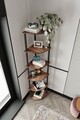 Corp biblioteca, Poter, Bookcase 6 Corner, 34x173x34 cm, MDF , Maro
