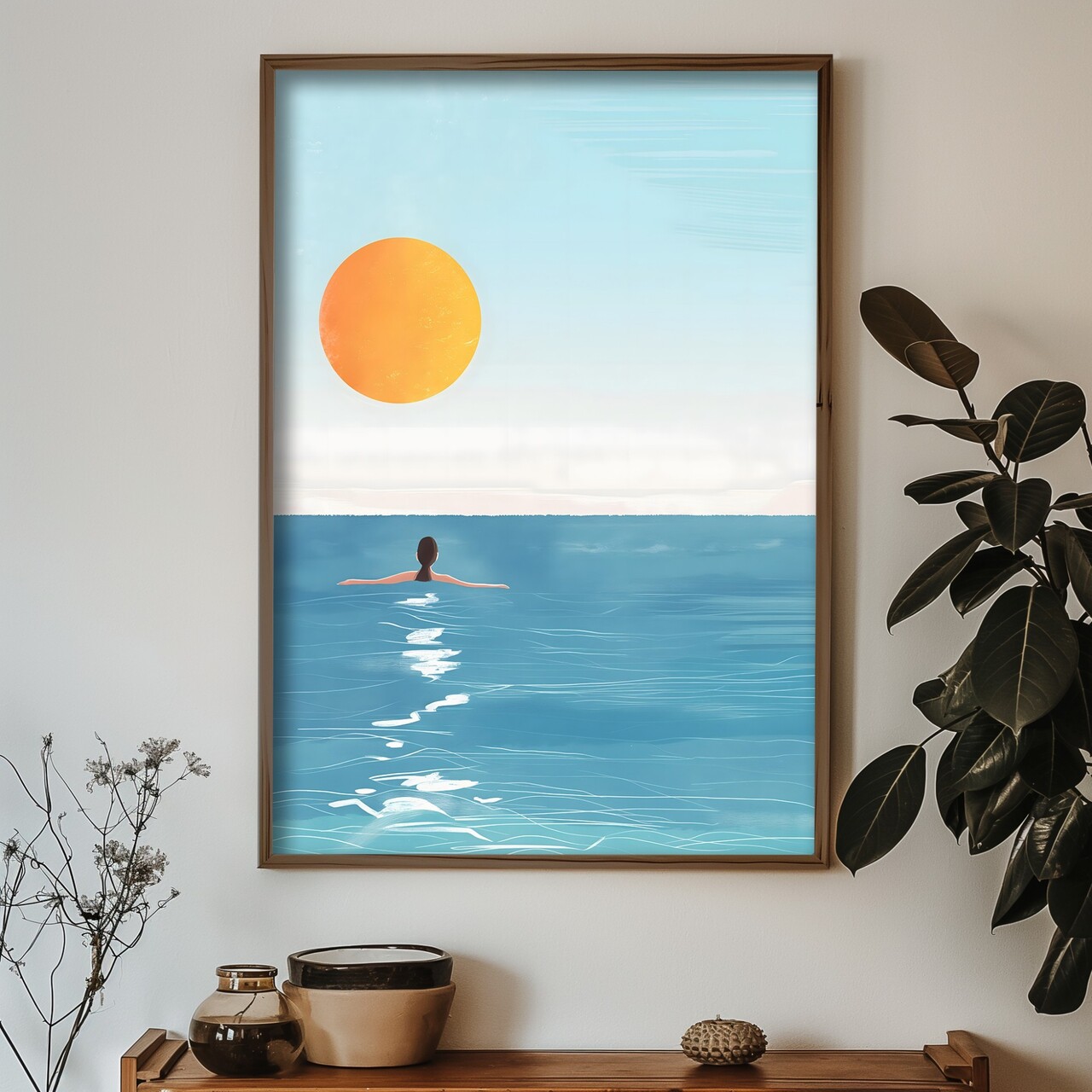 Tablou decorativ GE103-L Lemn Multicolor