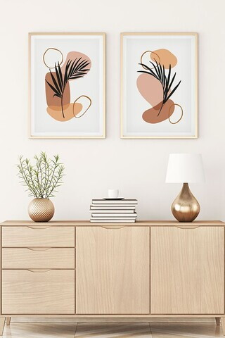 Tablou decorativ, Huhu127, Lemn masiv, Multicolor