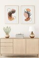 Tablou decorativ, Huhu127, Lemn masiv, Multicolor