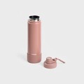 Termos Lunare, Homla, 8x28 cm, 650 ml, inox/plastic, roz