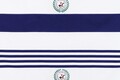 Lenjerie de pat pentru o persoana, Beverly Hills Polo Club, BHPC 003 - Dark Blue, 2 piese, bumbac ranforce, multicolor
