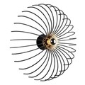Aplica de perete Lion, Maison In Design, Ø56 cm, 1 x E27, 100W, negru