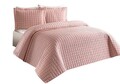Set cuvertura de pat dubla 3 piese, Estiva - Powder, Dowry World, Bumbac