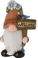 Lampa solara de gradina Gnome, 26.5x18.5x40 cm, oxidat de magneziu, multicolor