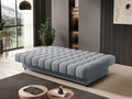 Canapea extensibila 3 locuri ELTAP, Clareta, 197x95x96 cm, lemn/poliester, gri deschis