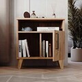 Noptiera, Hanah Home, Kommen, 56x60x33 cm, Maro