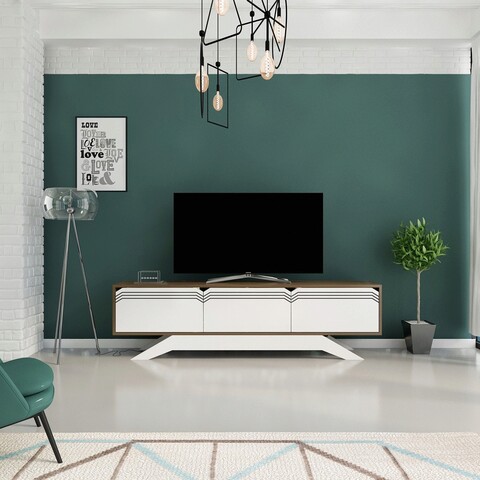 Comoda tv, zena home, piyar, pal, nuc / alb