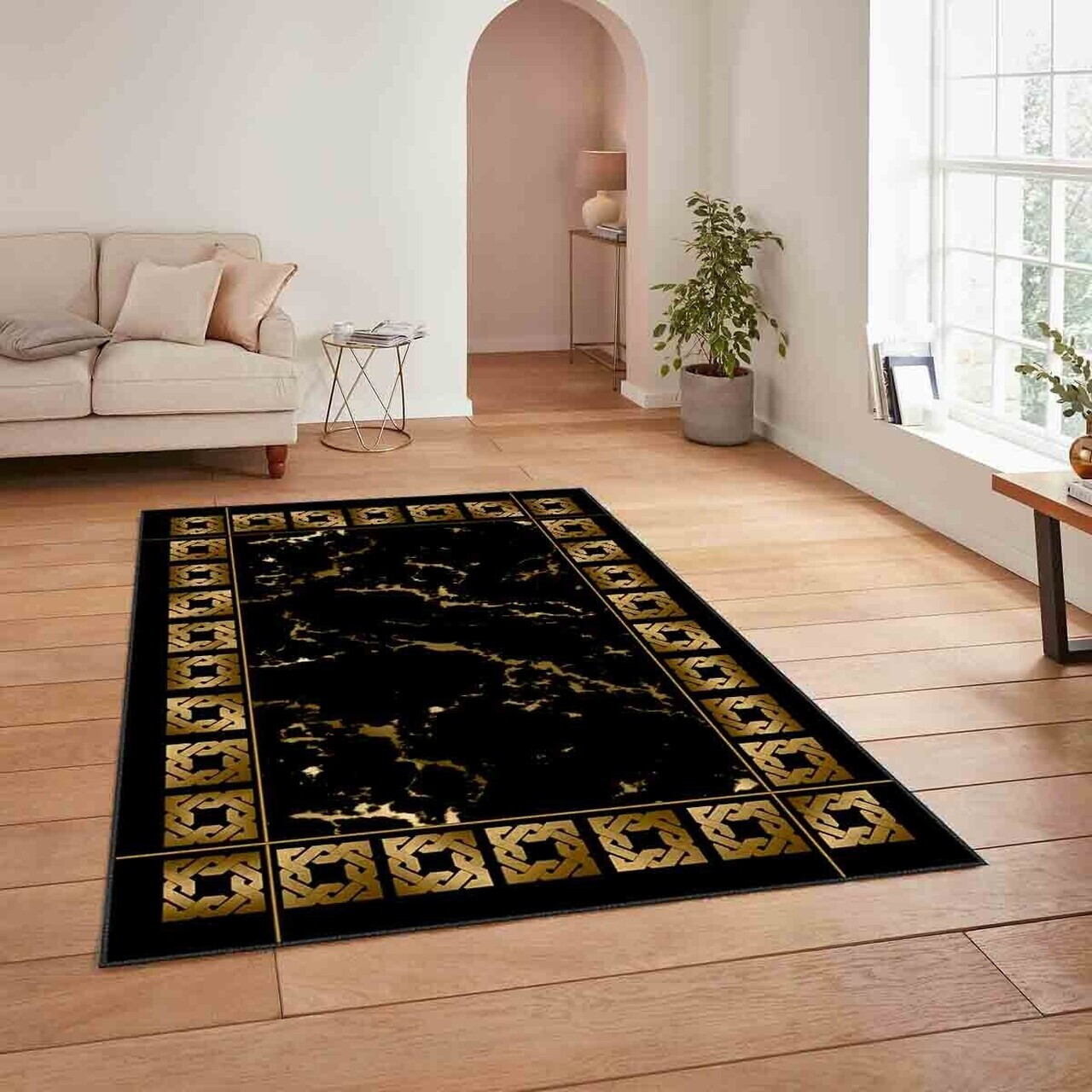 Covor, HM-CRP25-33, 140x220 cm, Poliester, Multicolor — imaginea 2