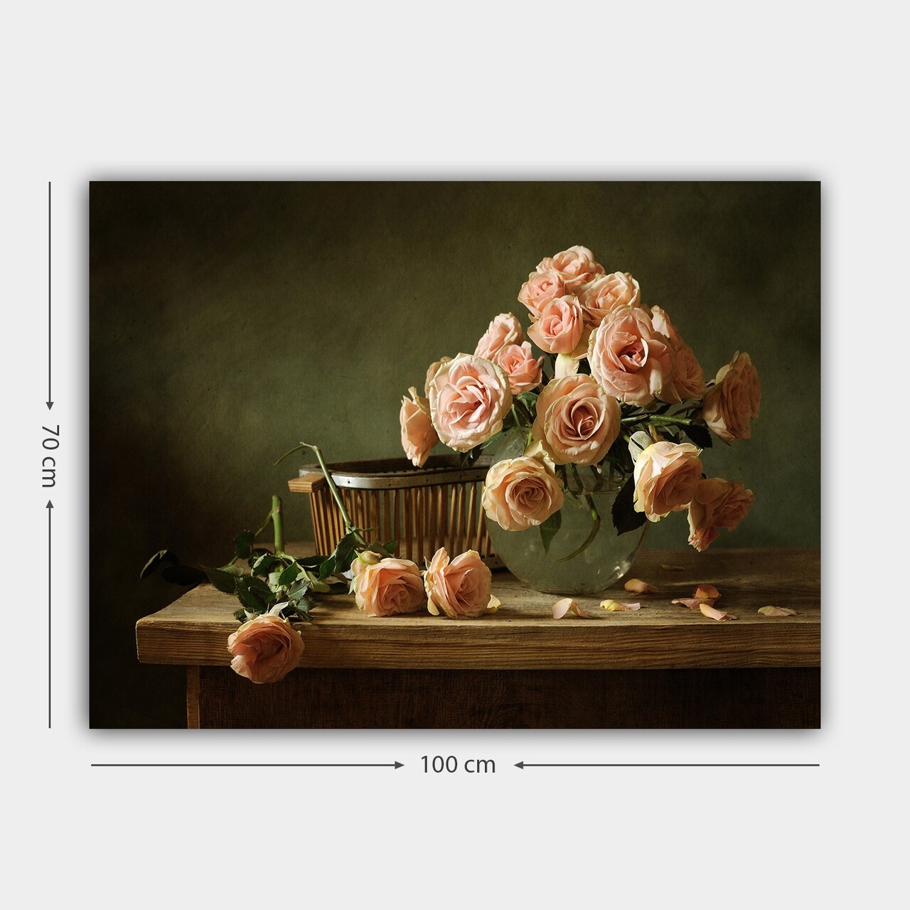 Tablou decorativ, 167274344_70100, Cadru: 100% LEMN (grosime: 3 cm), Multicolor - view 3