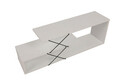 Comoda TV, Kalune Design, Zigzag, 120x40x30 cm, Alb