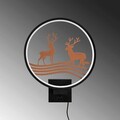 Aplica de perete, Shadow, 526SHD1152, Metal, Negru/Cupru