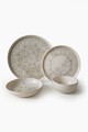 Set de cină din ceramică (24 bucăți), L'essentiel Maison, 275KRM2336, Antibacterian, Crem