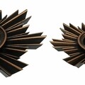 Set 3 oglinzi decorative Snyder, Versa, 25 cm / 35 cm, plastic