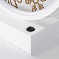 Lampa de masa, Shadow, 526SHD1139, Metal, Alb/Auriu