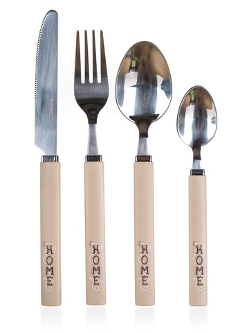 Poza Set tacamuri 24 piese Home, Banquet, inox/plastic