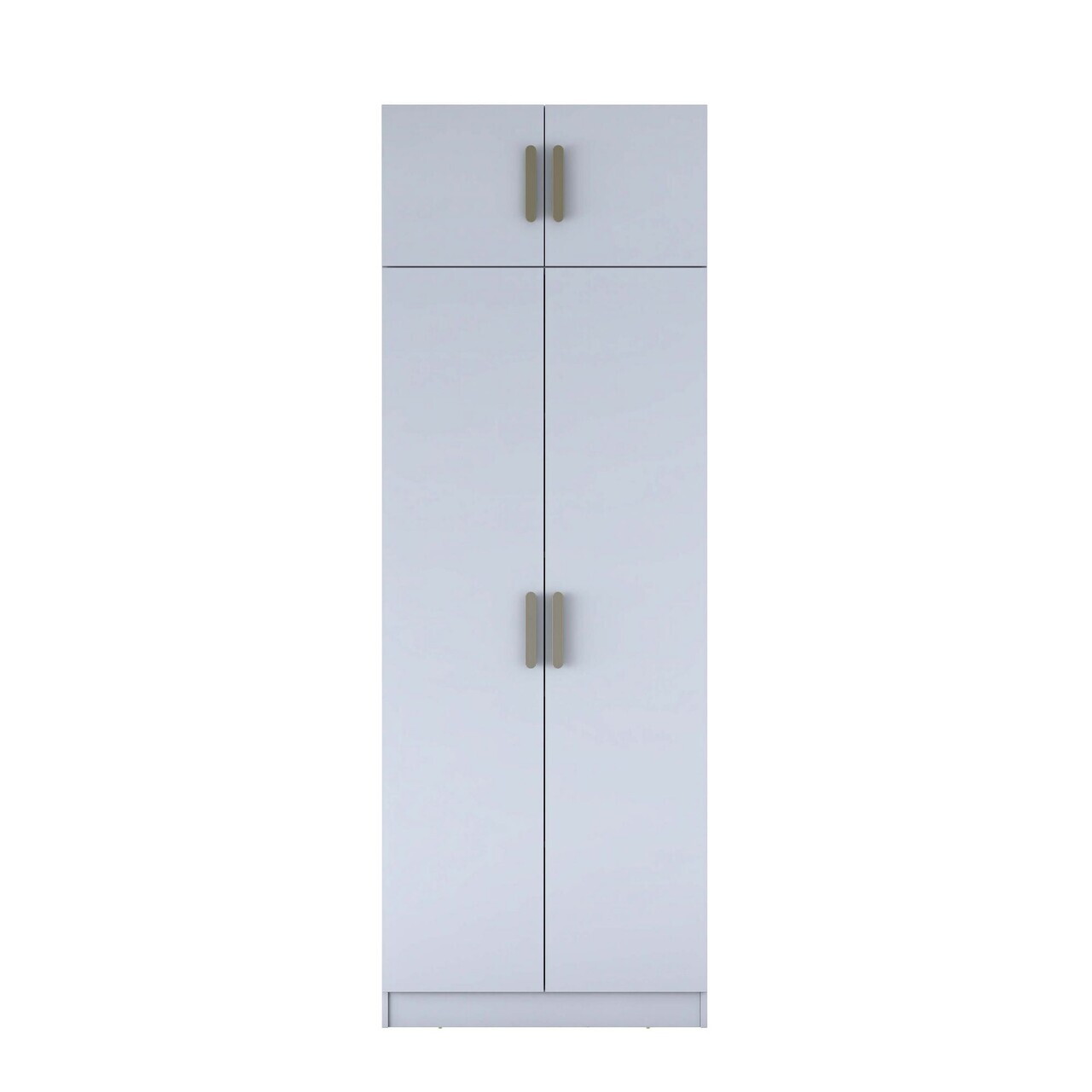 Dulap pentru haine, Hanah Home, BA210, 90x255x57.5 cm, PAL melaminat, Alb - view 10