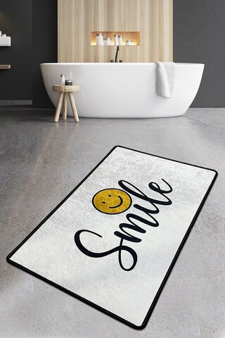Covoraș de baie, chilai, smile djt (80 x 100), 80x100 cm, poliester, multicolor