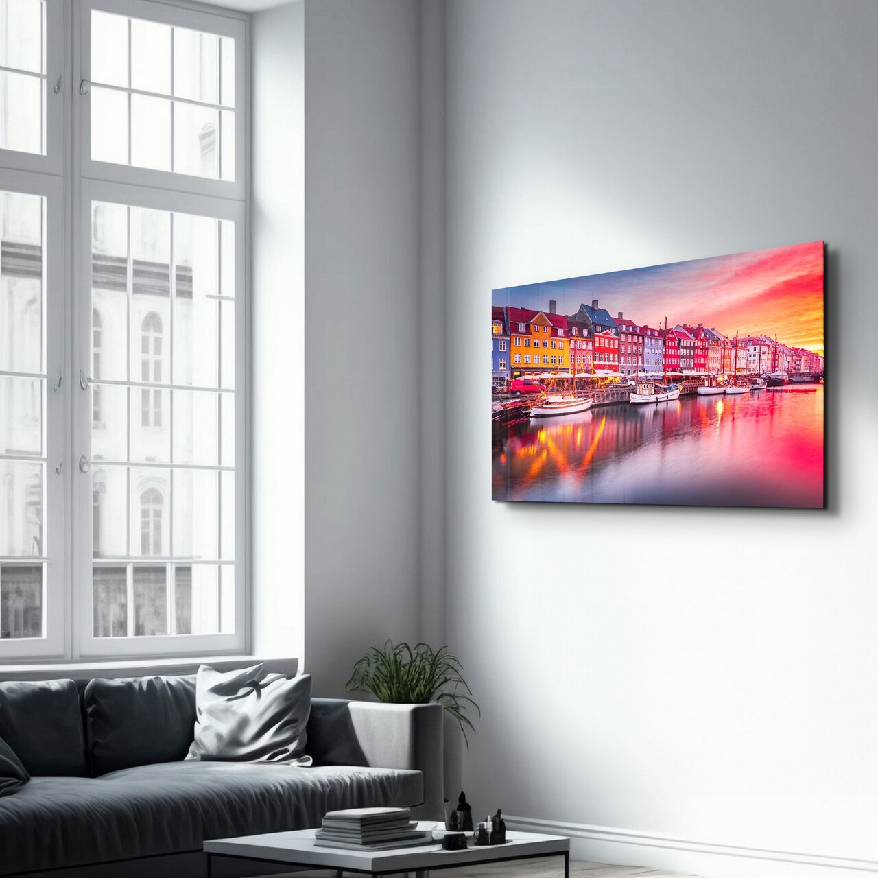 Tablou decorativ, SPR-1515, Dimensiuni: 46 x 72 cm, Multicolor - view 4