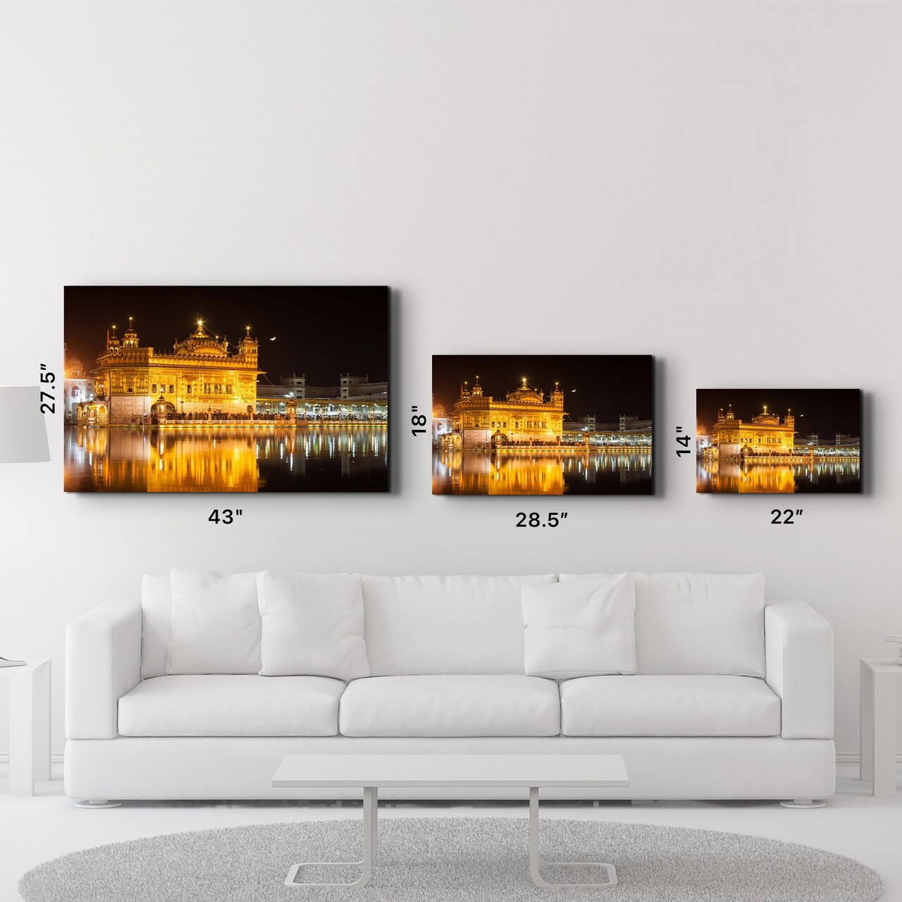 Tablou decorativ, SPR-1503, Dimensiune: 35 x 55 cm, Multicolor - view 6