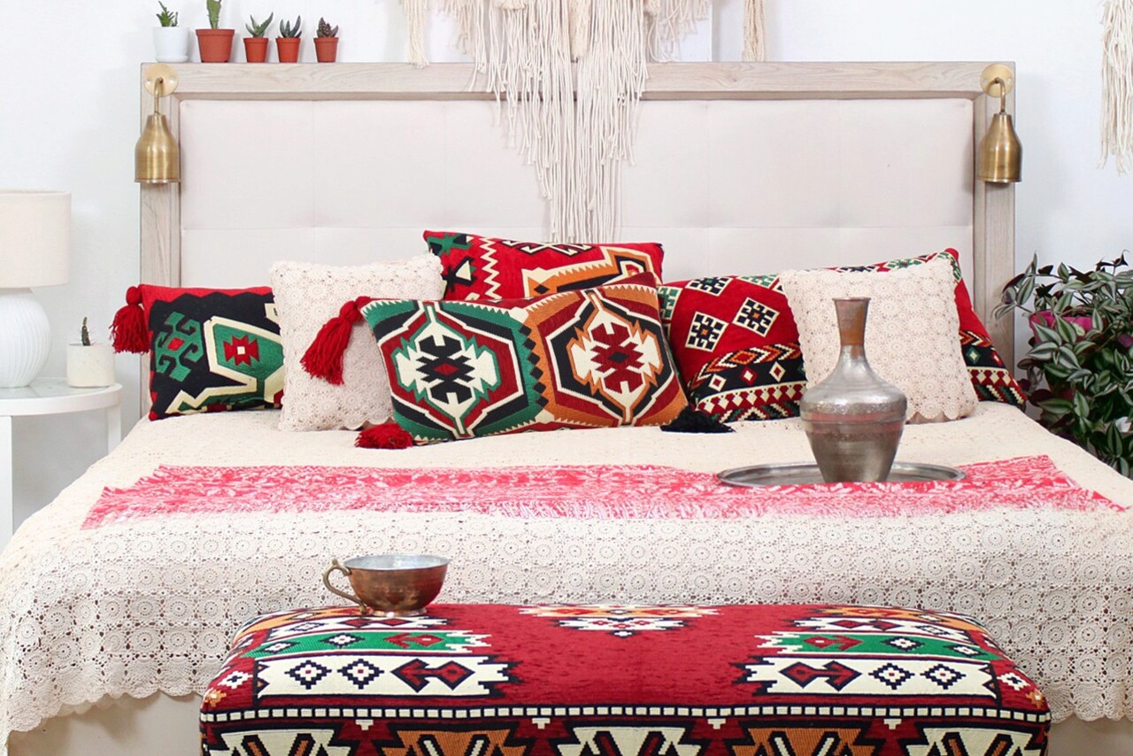 Perna, Esmeli, 58x33 cm, 50% bumbac / 50% poliester, Multicolor - 2 | YEO