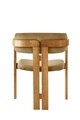 Scaun, Nmobb, CO, Cadru: 100% LEMN, Stejar / Taupe deschis