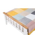 Pat de o persoană, Alfa Design, Inci Modern Country, Stejar alb
