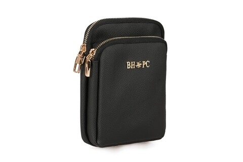Geanta Beverly Hills Polo Club, 1102, piele ecologica, negru