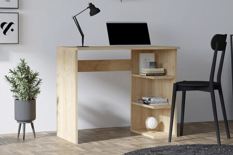 Birou, asse home, boyce, 90x75x50 cm, stejar