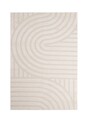 Covor Zina, Bizzotto, 160x230 cm, polipropilena/poliester, crem