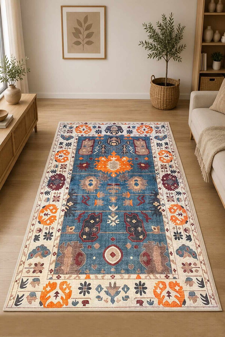 Covor, Lones, 140x190 cm, Multicolor — imaginea 2