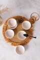 Set boluri pentru sos, Hermia, 275KRM2676, Ø 10 cm, 6 piese, Crem