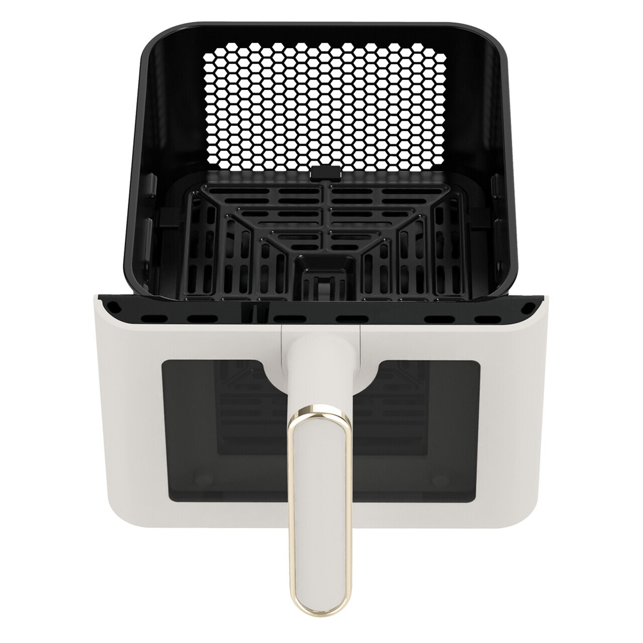 Friteuza dubla cu aer cald Berlinger Haus, Sahara, 2460W, 5.5+5.5 L, crem mat - imagine 5