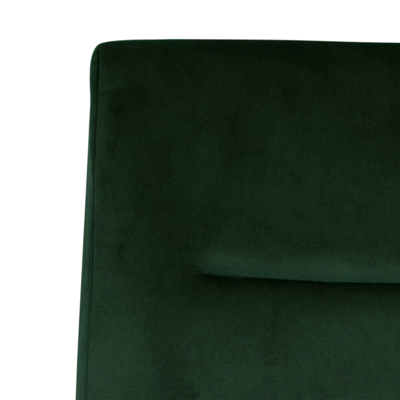 Scaun Demi, Actona, 45x55x90.5 cm, catifea/otel, verde inchis - view 5