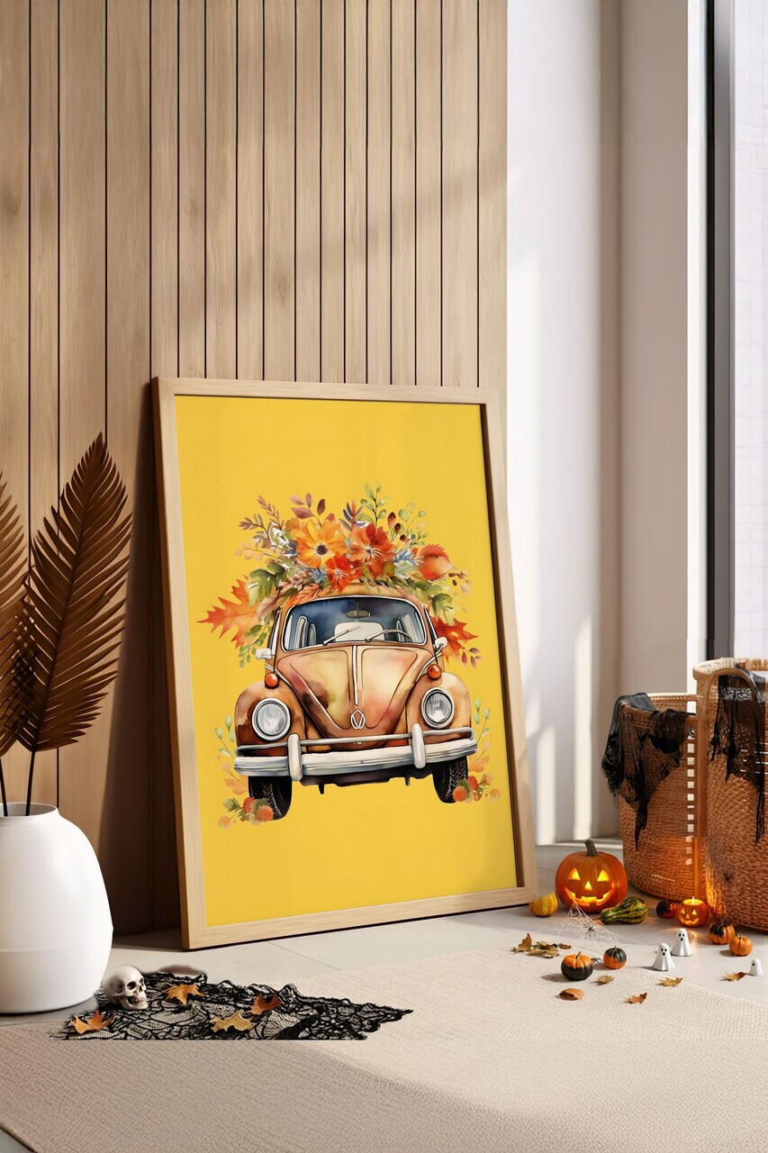 Tablou decorativ, Arthllwnmodel37-5070, MDF, Multicolor — imaginea 2