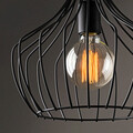 Lustra, Alby, 525NOR1595, Metal, Negru