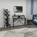 Set de mobilier pentru camera de studiu, Hanah Home, X, Antracit