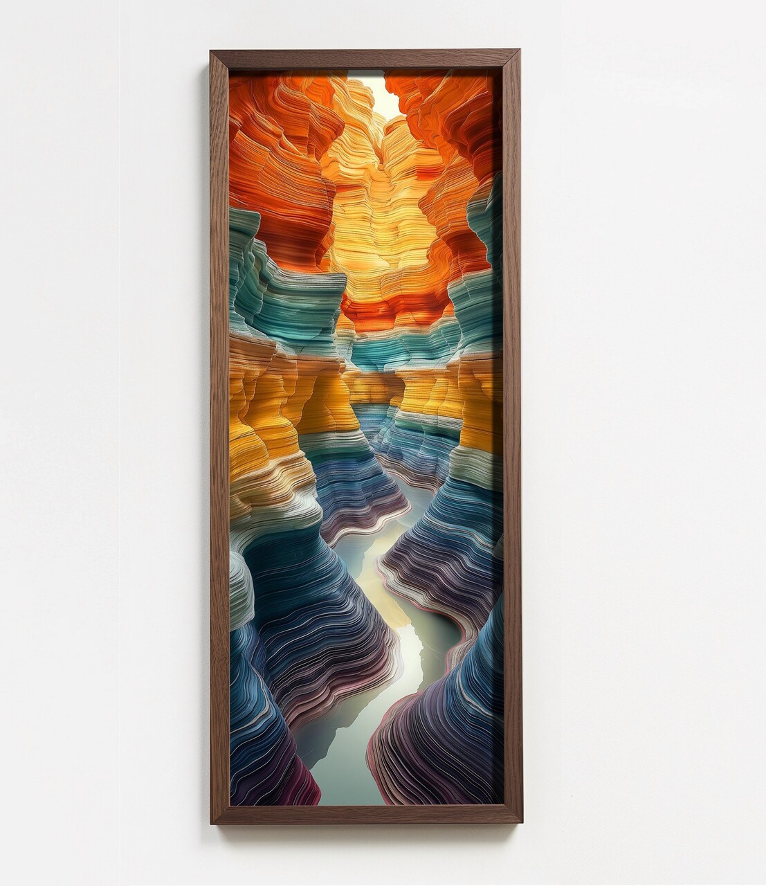 Tablou decorativ, LONG023-S/120-40, Imprimat UV, Multicolor - view 2
