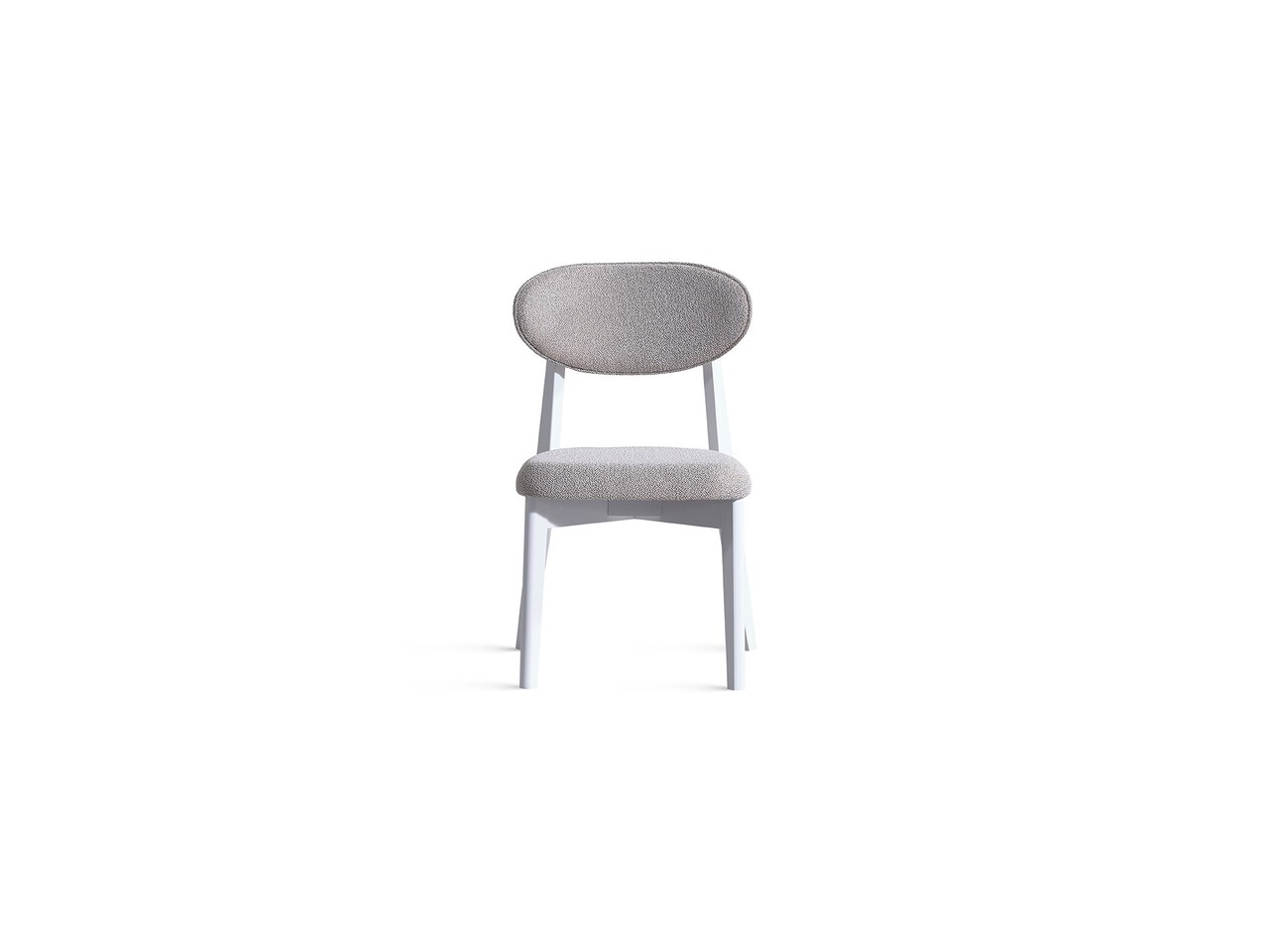 Scaun, Fairfax, Montana, 57x76x58 cm, Alb - 1 | YEO