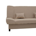 Canapea extensibila 3 locuri Tiko, Pakoworld, 200x85x90 cm, textil, bej