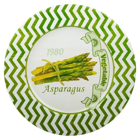 Platou decorativ Asparagus, Creaciones Meng, 33 cm, metal