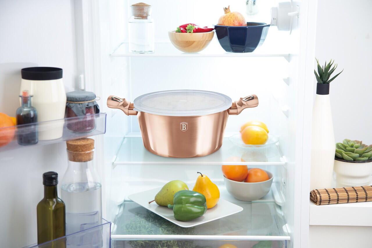 Set pentru gatit Berlinger Haus, Rose Gold, 4 piese, aluminiu forjat, roz - view 5