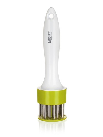 Dispozitiv fragezire carne Culinaria Green, Banquet, 5.5x19 cm, plastic/inox