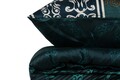 Lenjerie de pat dubla, Victoria, Alisa 121VCQ73242, 3 piese, bumbac satinat, multicolor