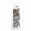 Covoras de baie absorbant Thrymat, InnovaGoods, 40x60 cm, piele ecologica nappa/burete, antiderapant. gri